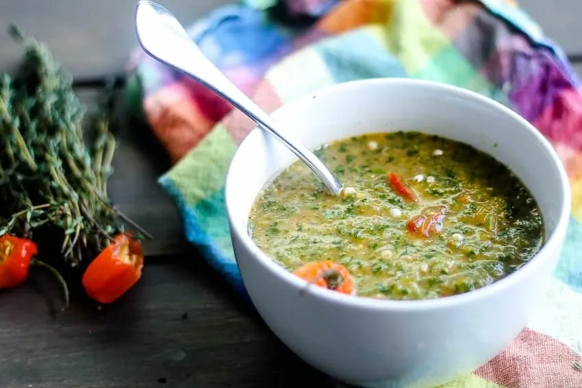 Delicious Caribbean Callaloo Soup Food Fidelity 9561