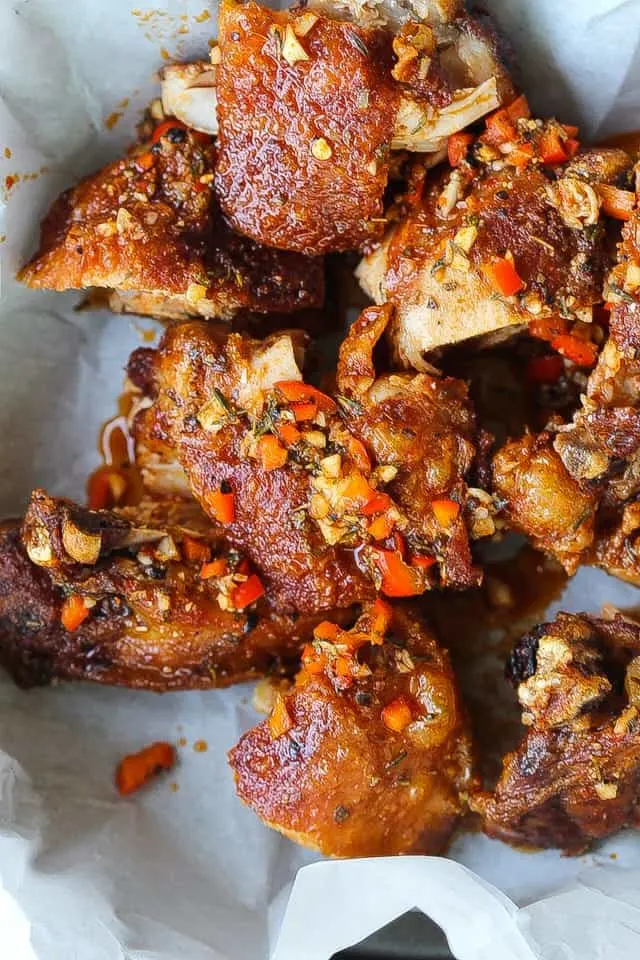 Damn Good Naked Fried Chicken W Spicy Vinaigrette