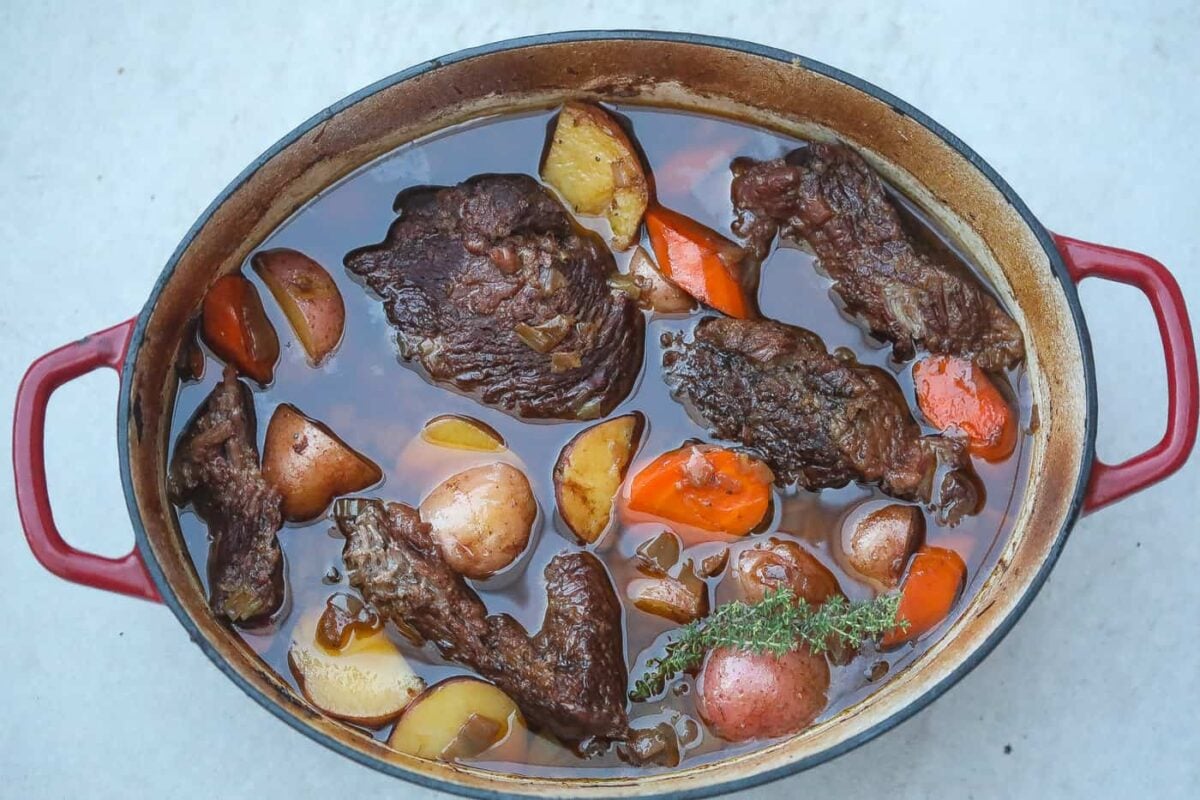 Brisket Dutch Oven Pot Roast - Food Fidelity