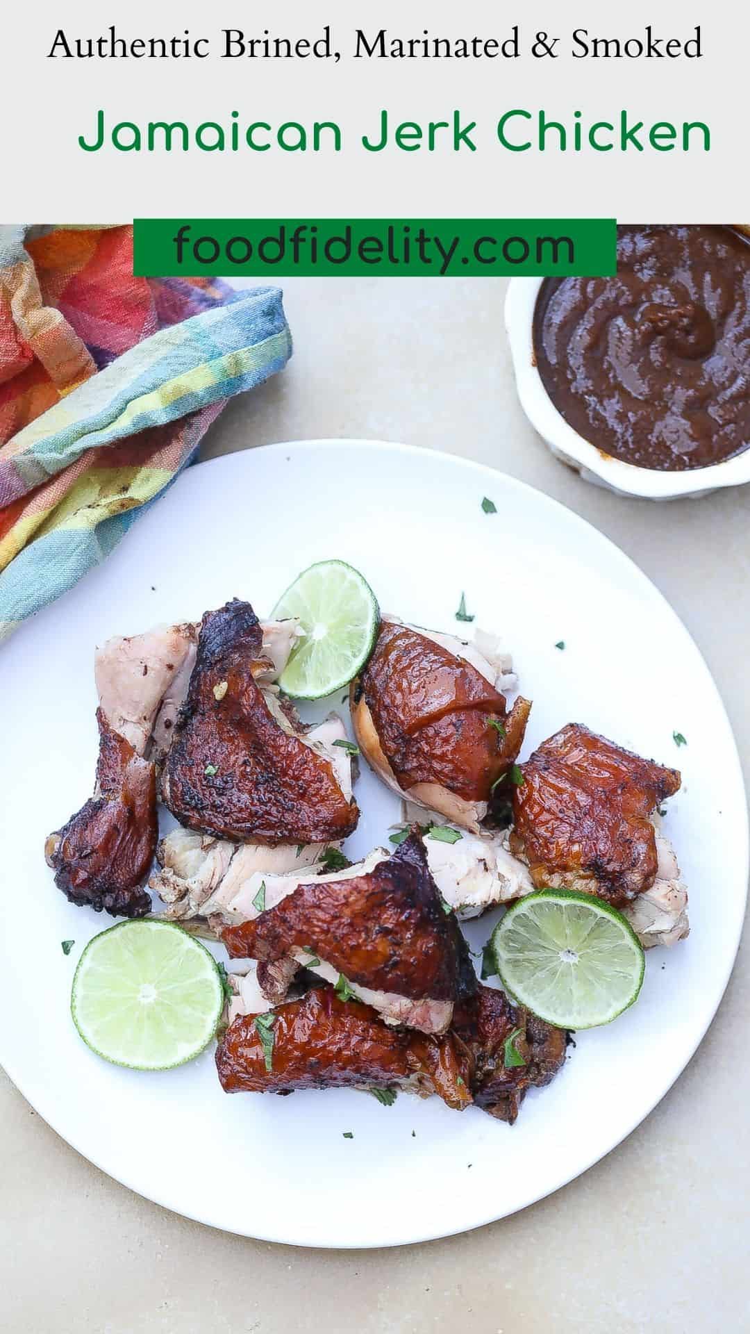 Smoked Jamaican Jerk Chicken Recipe - Food Fidelity