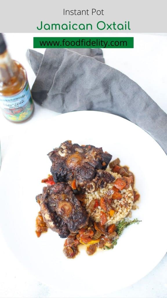 Jamaican oxtail recipe online instant pot