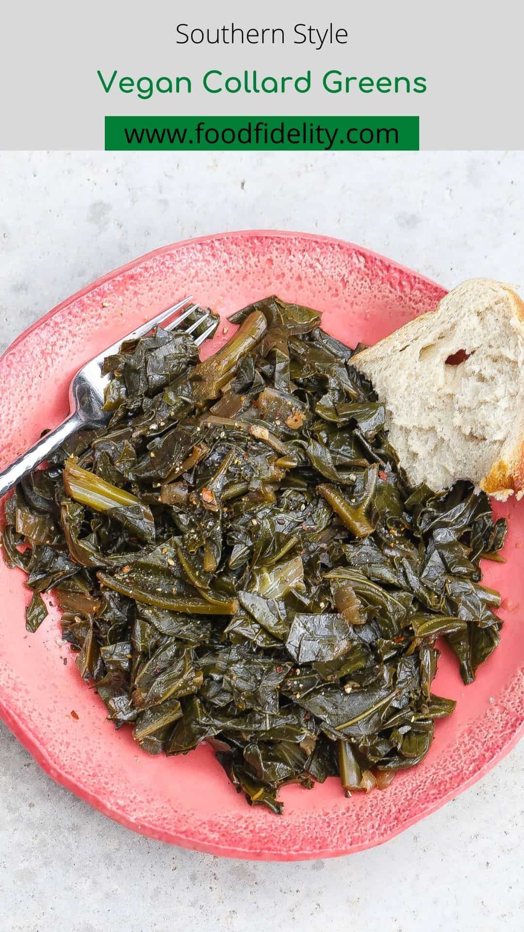 Southern-Style Vegan Collard Greens - Food Fidelity