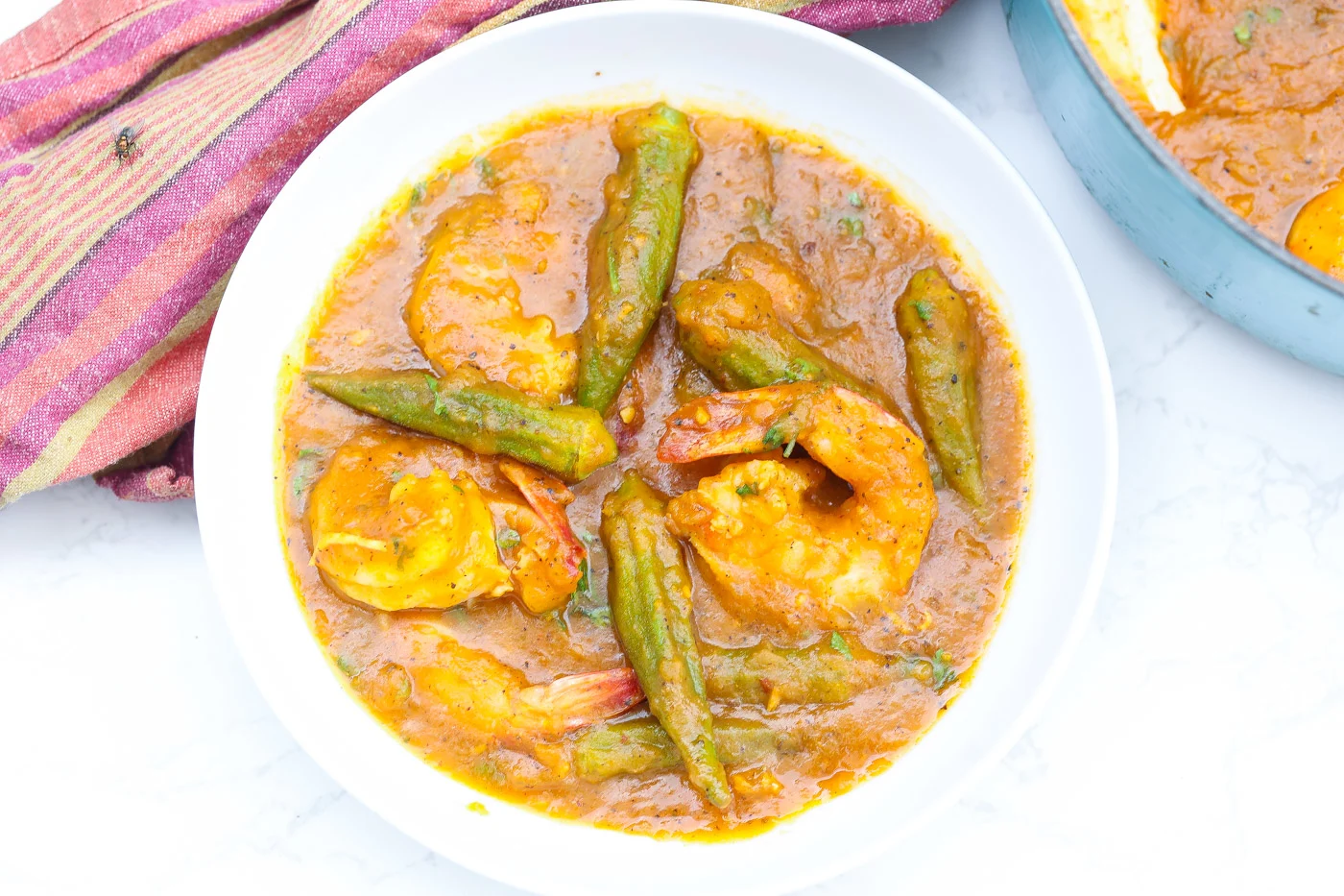 Delicious Caribbean Shrimp And Okra Stew Food Fidelity